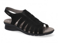 Chaussure mephisto sandales modele praline nubuck noir